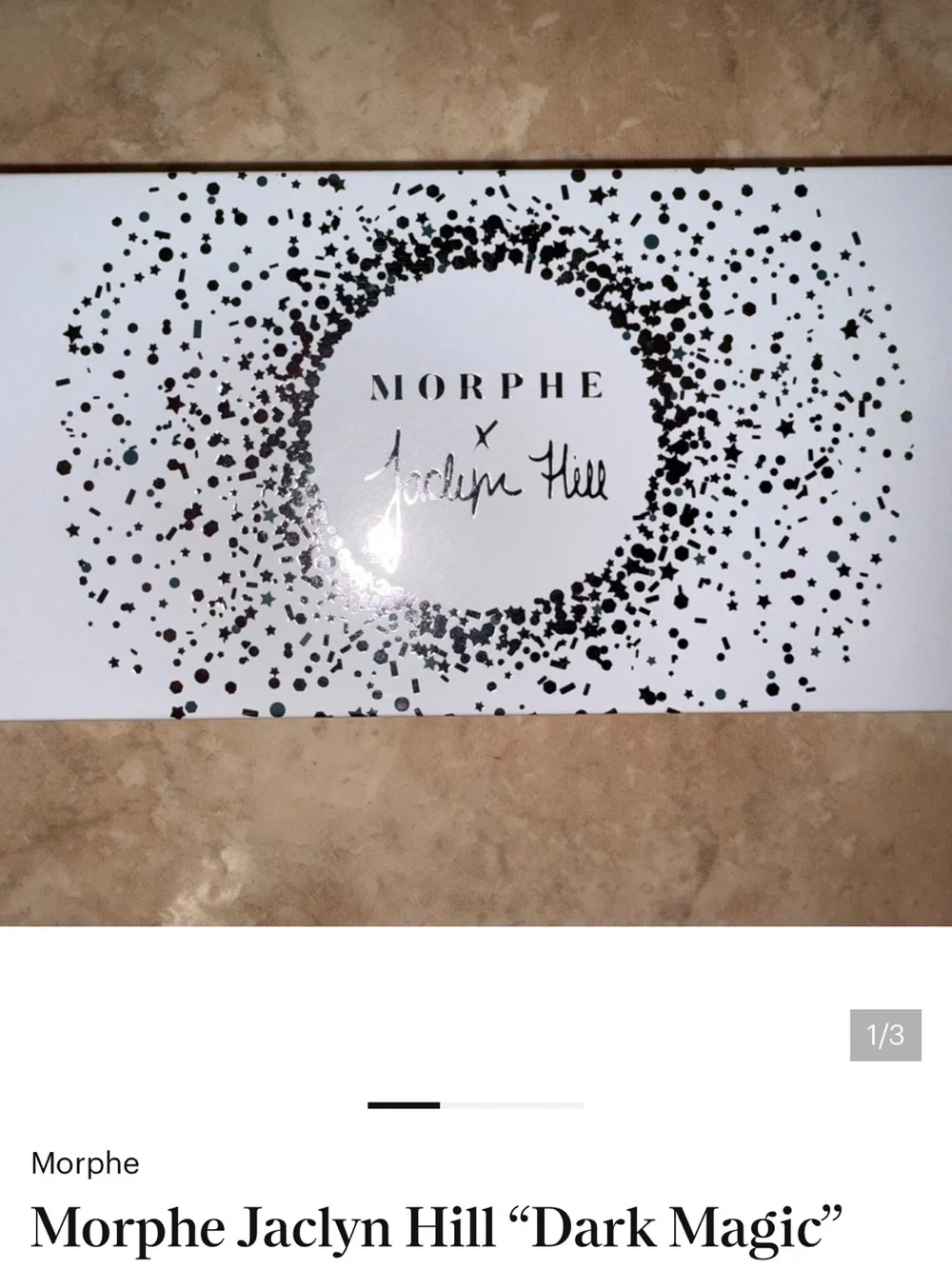 Morphe Jaclyn Hill x Dark Magic eyeshadow palette